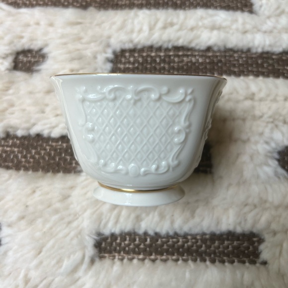 Lenox Other - Vintage Lenox Special Canterbury Square Footed Treat/Candy/Nut Bowl